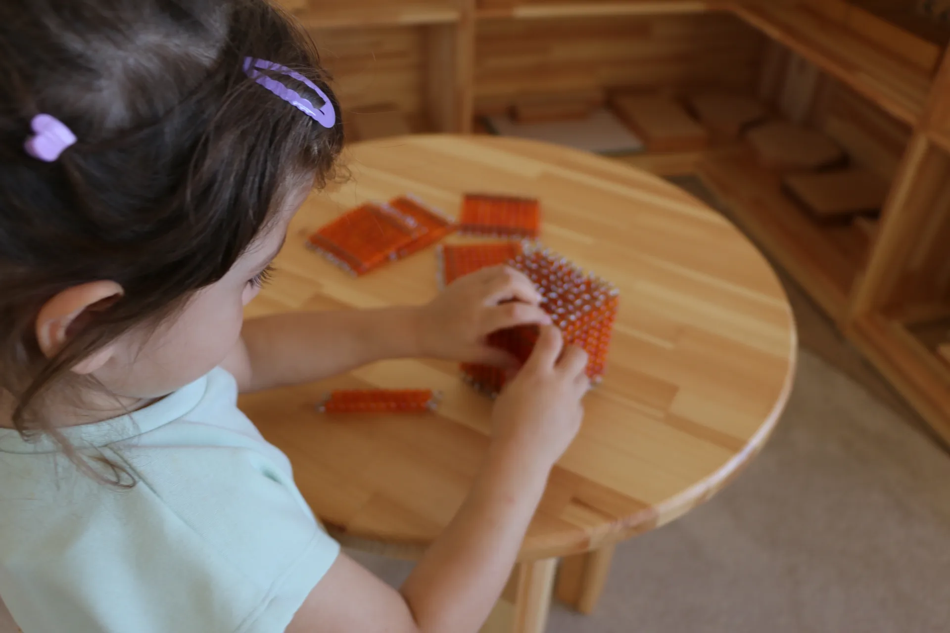 Montessori matematik materyali