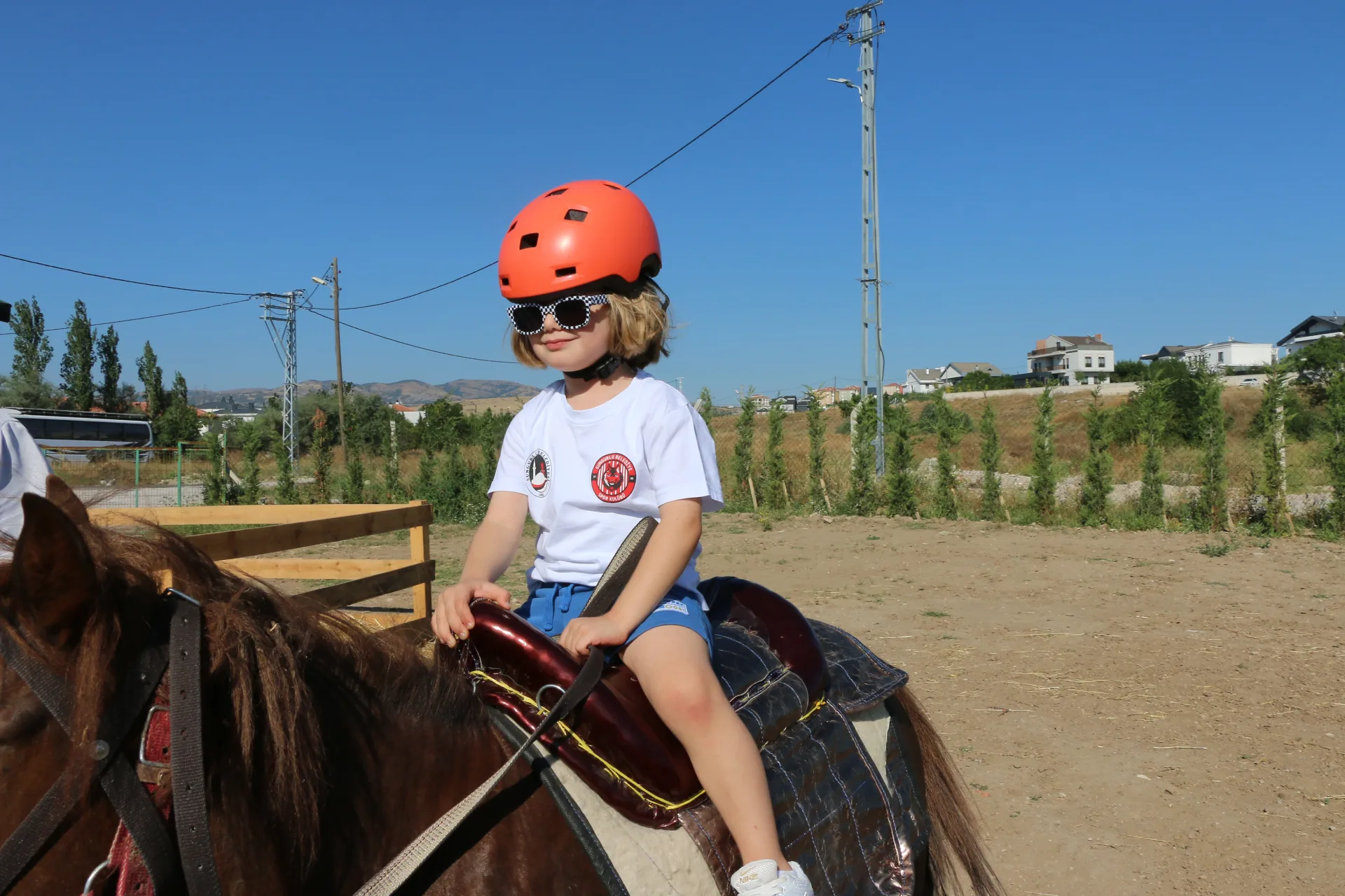 Pony ile açık hava etkinliği