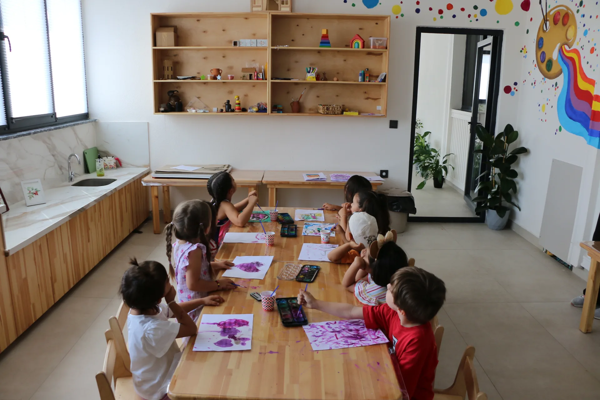 Montessori sanat atölyesi